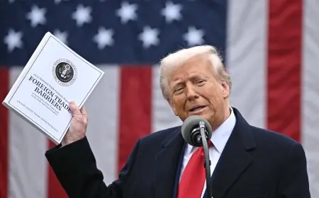 ترامب يعلن رفع الرسوم الجمركية على الصين إلى 125%