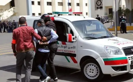 أمن البيضاء يوقف شخصا تسبب في جرح 4 مواطنين وتخريب سيارات