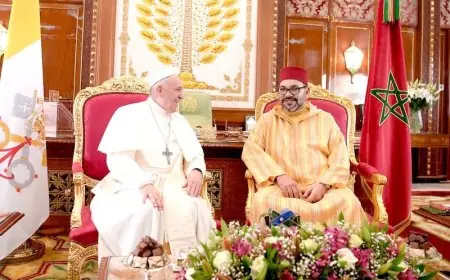 الملك محمد السادس ينعى البابا فرانسوا الأول ويشيد بإرثه الديني والإنساني