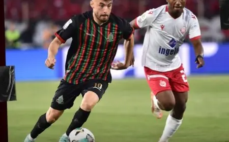 الوداد ينتصر على الجيش الملكي في كلاسيكو البطولة بهدفين لواحد