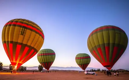منع تحليق المناطيد في أجواء مراكش