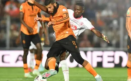 نهضة بركان يهزم سيمبا التنزاني في ذهاب نهائي بطولة كأس الكاف