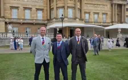 بريطانيا تكرم ثلاثة رجال إطفاء لجهودهم الإنسانية على خلفية مشاركتهم في عمليات الانقاذ بزلزال الحوز