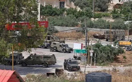 رصاص الاحتلال الإسرائيلي يستهدف وفدا دبلوماسيا من دول عربية وأجنبية قرب مخيم جنين