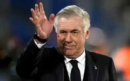 ريال مدريد يعلن رحيل كارلو أنشيلوتي