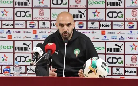 الركراكي يواجه اختبار الغيابات قبل الكان.. وديتا يونيو تكشف جاهزية الأسود