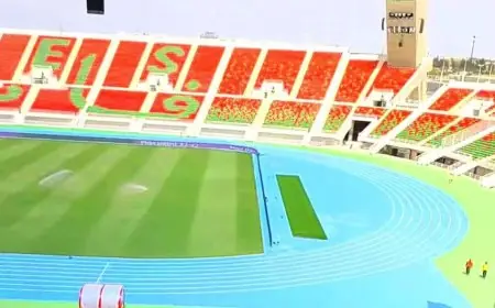 الأشغال تشرف على الأنتهاء بملعب فاس الكبير