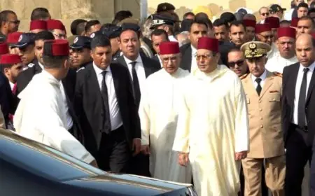 بحضور الأمير مولاي رشيد.. تشييع جثمان عبد الحق المريني بمقبرة الشهداء بالرباط