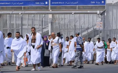 وزارة الداخلية السعودية تعلن اكتمال وصول الحجاج إلى مشعر منى