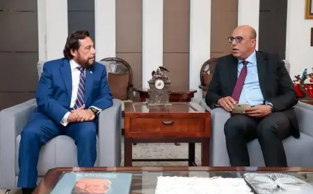 ولد الرشيد ونائب رئيس السلفادور يبحثان تعزيز التعاون الثنائي ودعم الوحدة الترابية للمغرب