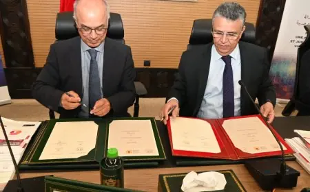 اتفاقية تعاون تجمع وزارة العدل والمندوبية السامية للتخطيط لتعزيز القدرات في مجال التحليل الكمي للجريمة