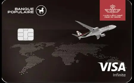 البنك الشعبي والخطوط الملكية المغربية يطلقان بطاقة "INFINITE VISA" للمسافرين
