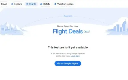 "غوغل" تطرح خدمة جديدة لحجز رحلات منخفضة التكلفة بالذكاء الاصطناعي