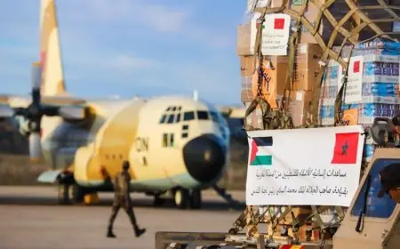 الأمم المتحدة تشيد بـ"كرم" الملك محمد السادس للمساعدات الإنسانية التي أمر بإرسالها إلى غزة