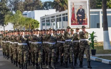 انطلاق عملية انتقاء وإدماج مجندي التجريدة الأربعين للخدمة العسكرية ابتداء من فاتح شتنبر