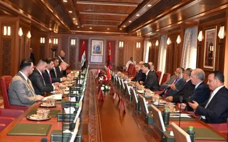 عبد النباوي يستقبل وزير العدل العراقي لتعزيز التعاون القضائي بين البلدين