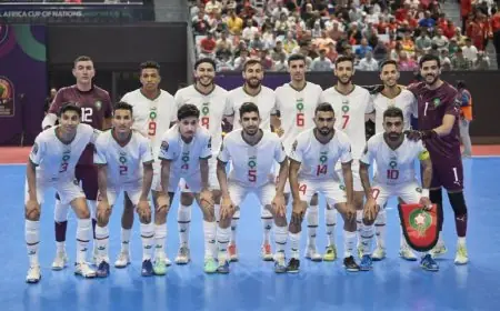 المنتخب المغربي "للفوتسال" يحافظ على المركز السادس عالميا