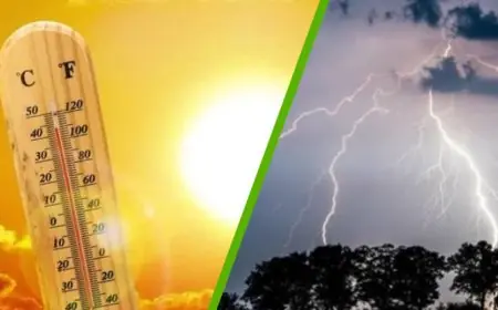 طقس حار وزخات رعدية مرتقبة غدا الجمعة بعدد من مناطق المملكة