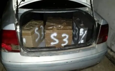 ضبط كمية ضخمة من الحشيش بمعبر باب سبتة