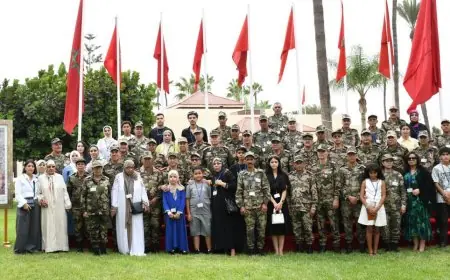 تكريم ضباط وجنود القوات المسلحة الملكية المتقاعدين بأكادير