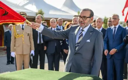 الملك يعطي انطلاقة مشاريع سككية مهيكلة ذات وقع كبير على التنقل داخل الحاضرة الكبرى للدار البيضاء