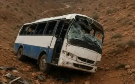 وفاة 5 أشخاص في حادث سير بورزازات