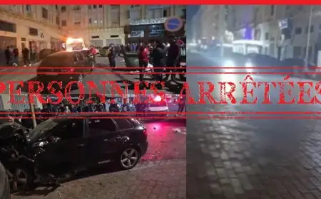 اعتقال سائق ومرافقه بعد حادث سير مروع بخريبكة