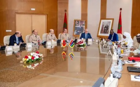 المغرب وغامبيا يوقعان اتفاقية تعاون عسكري لتعزيز الأمن في إفريقيا
