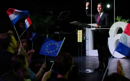 فوز حزب الوسط “الديمقراطيون 66” في الانتخابات الهولندية