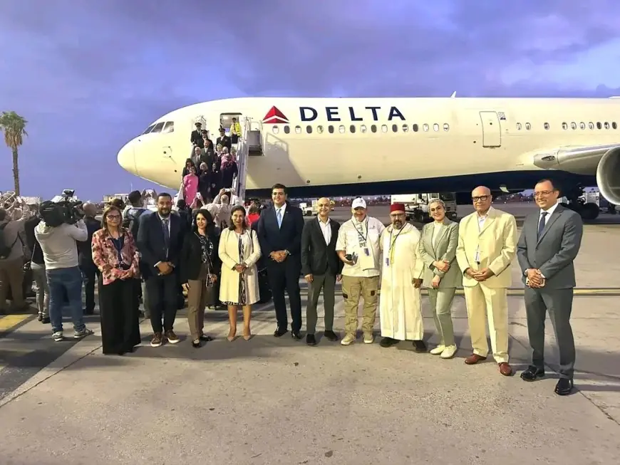 إطلاق أول خط جوي مباشر بين مدينة أتلانتا الأمريكية ومراكش