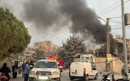 مصرع شقيقين لبنانيين وارتفاع التوتر على الحدود مع إسرائيل بعد غارات جوية جديدة