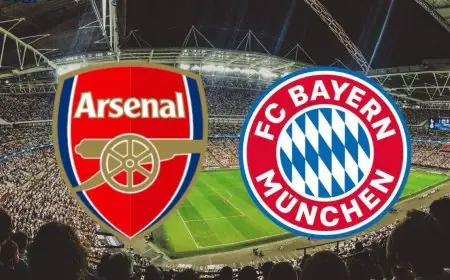 القنوات الناقلة لقمة دوري أبطال أوروبا بين أرسنال وبايرن ميونخ