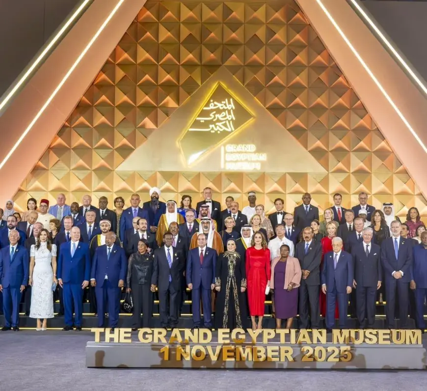 مصر تفتتح المتحف المصري الكبير وبنسعيد يمثل المغرب في حفل الافتتاح