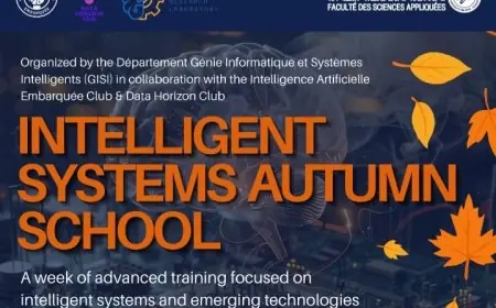 كلية العلوم التطبيقية بأيت ملول تحتضن أول مدرسة خريفية للأنظمة الذكية