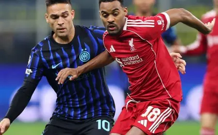 إنتر ينهزم في ملعبه أمام ليفربول في دوري أبطال أوروبا