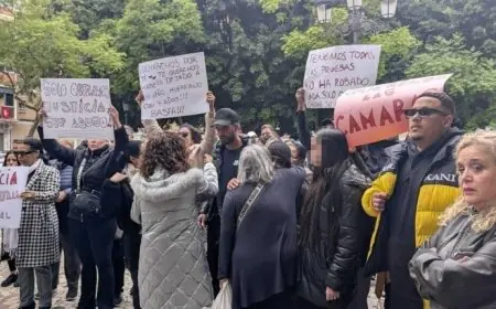 وفاة شاب مغربي في ملقة يخرج الجالية المغربية للاحتجاج ضد الشرطة الإسبانية