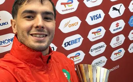 Brahim Diaz remporte le prix du meilleur joueur du match Maroc - Comores
