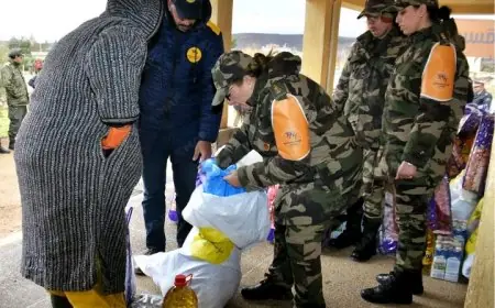 Vague de froid à Ifrane et Boulemane : Plus de 1600 familles bénéficient des interventions de la Fondation Mohammed V pour la Solidarité