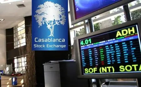 La Bourse de Casablanca clôture en hausse, le MASI progresse de 0,46 %