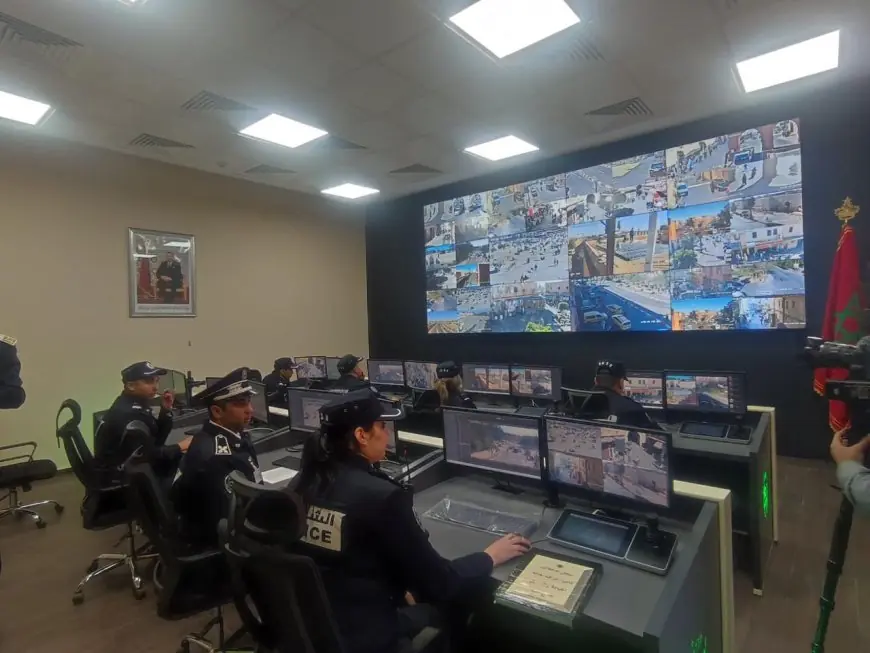 مراكش تعزز أمنها الحضري بافتتاح قاعة مراقبة وتحكم متقدمة بالكاميرات