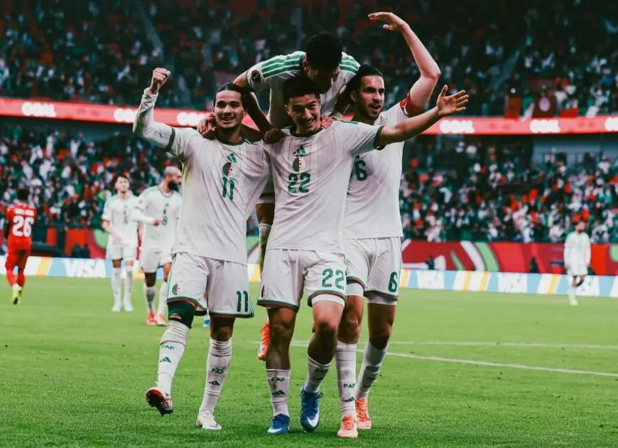 المنتخب الجزائري يدك شباك غينيا الاستوائية بثلاثية وينهي دور المجموعات بالعلامة الكاملة