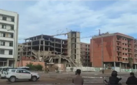 Effondrement d’un immeuble en construction à Marrakech sans faire de victimes