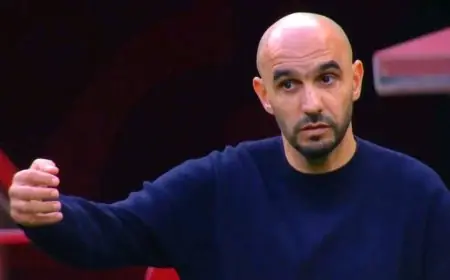 الركراكي يعترف بصعوبة مواجهة تنزانيا ويثمن دعم الجماهير قبل ربع نهائي أمم إفريقيا