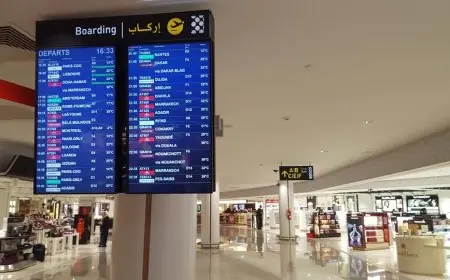 المكتب الوطني للمطارات يعلن افتتاح مركز للقيادة العملياتية بمطار محمد الخامس الدولي في الدار البيضاء