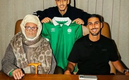 الرجاء الرياضي يعلن تعاقده مع أيمن برقوق