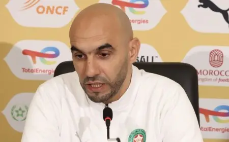 الركراكي:  الحظوظ متساوية بين المنتخبين للفوز باللقب وهدفنا إدخول التاريخ وإسعاد الجمهور المغربي