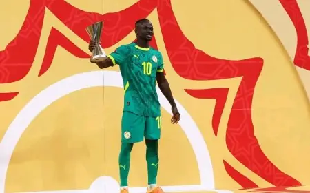ساديو ماني أفضل لاعب في كأس أمم إفريقيا