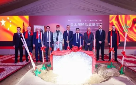 Maroc : lancement d’une usine géante de pneus à 6,7 milliards de dirhams près de Nador