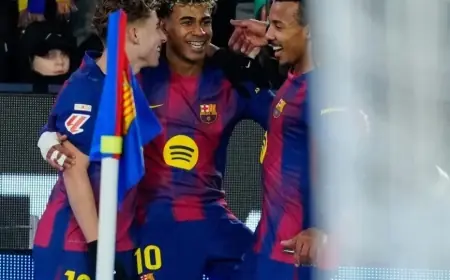 La Liga : le FC Barcelone reprend la tête du championnat après une large victoire face au Real Oviedo