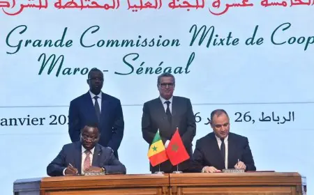 15e Grande Commission Mixte de Coopération Maroc-Sénégal : Signature de plusieurs accords stratégiques à Rabat